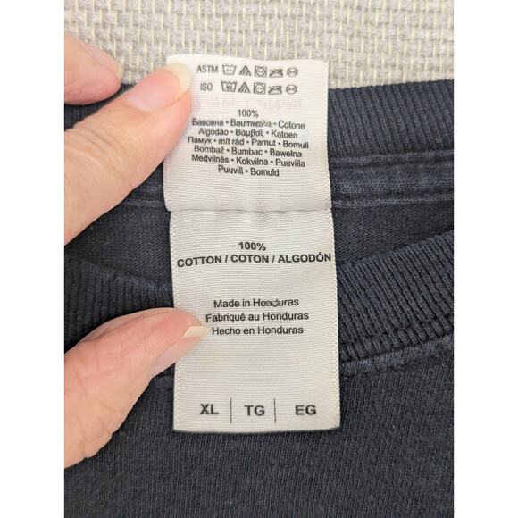 Alabama Roll Tide TShirt Size XL Blue Long Sleeved -0825F141 - Picture 3 of 8